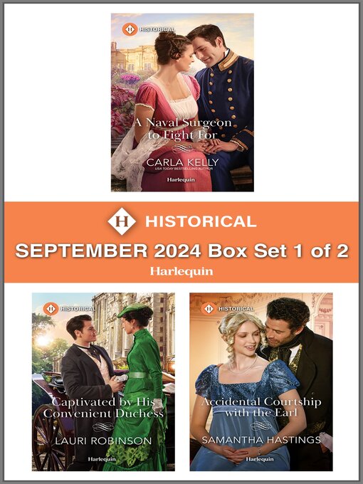 Cover image for Harlequin Historical September 2024--Box Set 1 of 2